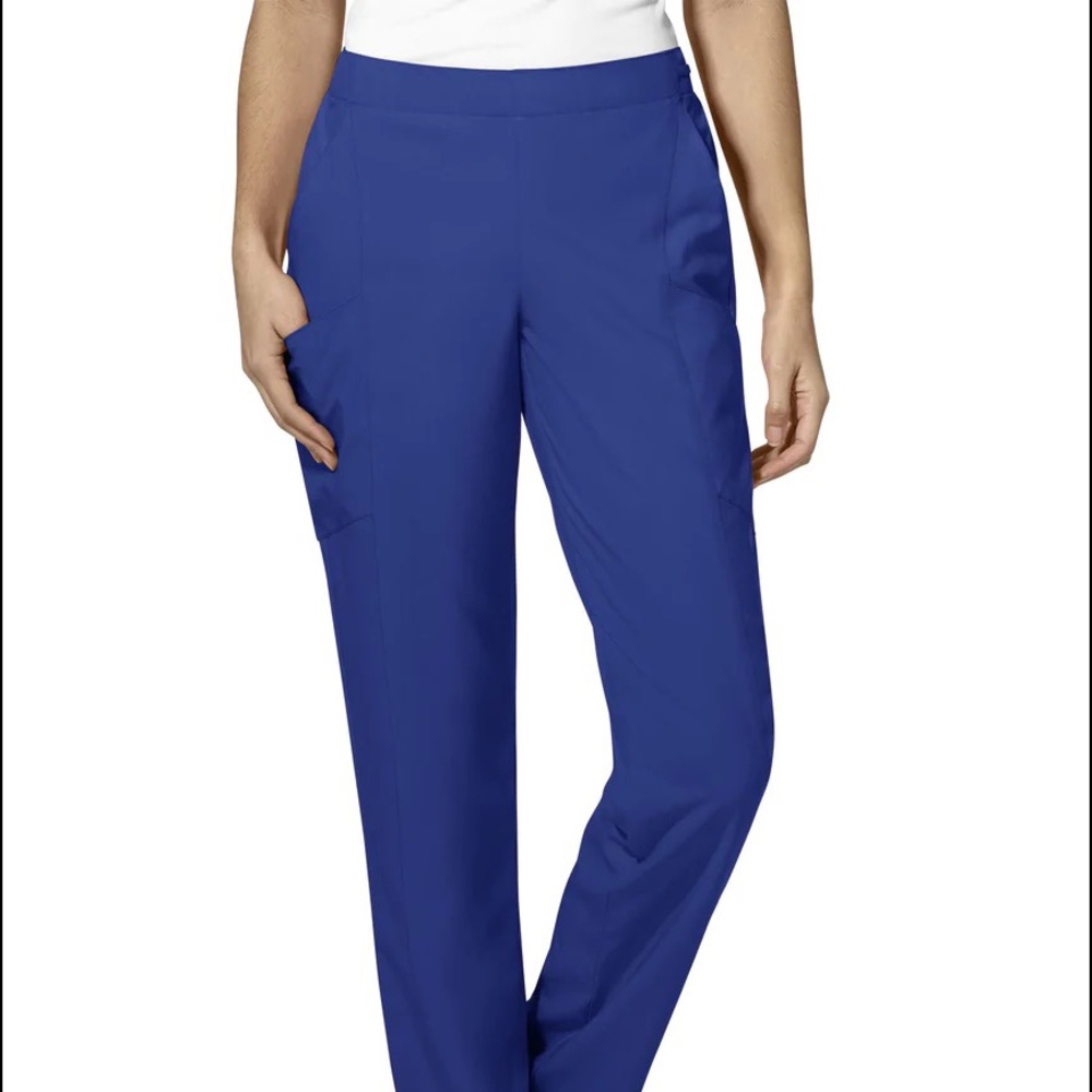 WonderWink W123 Women’s Flat Front Cargo Scrub Pants